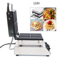1750W 4Pcs Nonstick Square Stainless Steel Electric Waffle Maker B98941