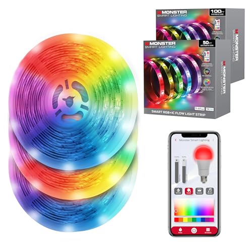 10ft Sound Reactive RGB+IC LED Strip Lights Z743