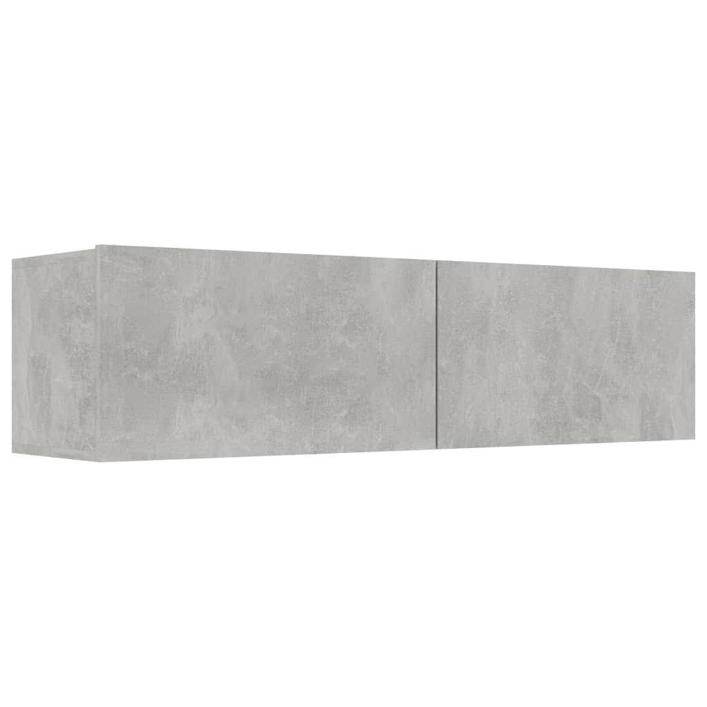 Concrete Gray Chipboard TV Cabinet J880917