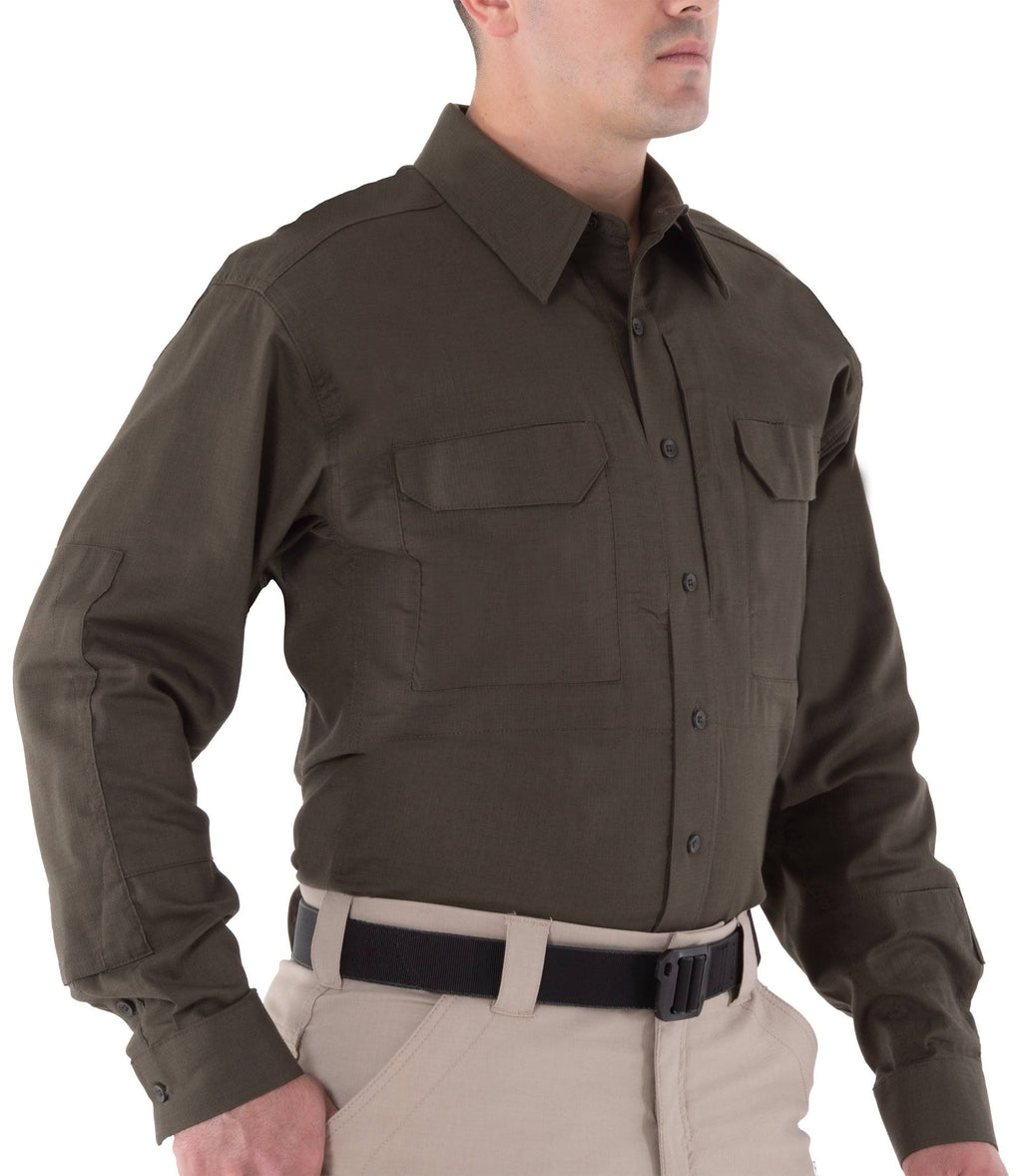 Black Long Sleeve Tactical Shirt A526