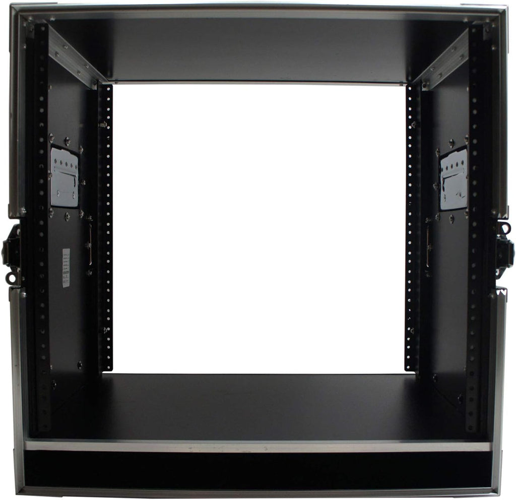 DJ Flight 10U FX Effect 16 Depth Case with Casters & Handle K84836