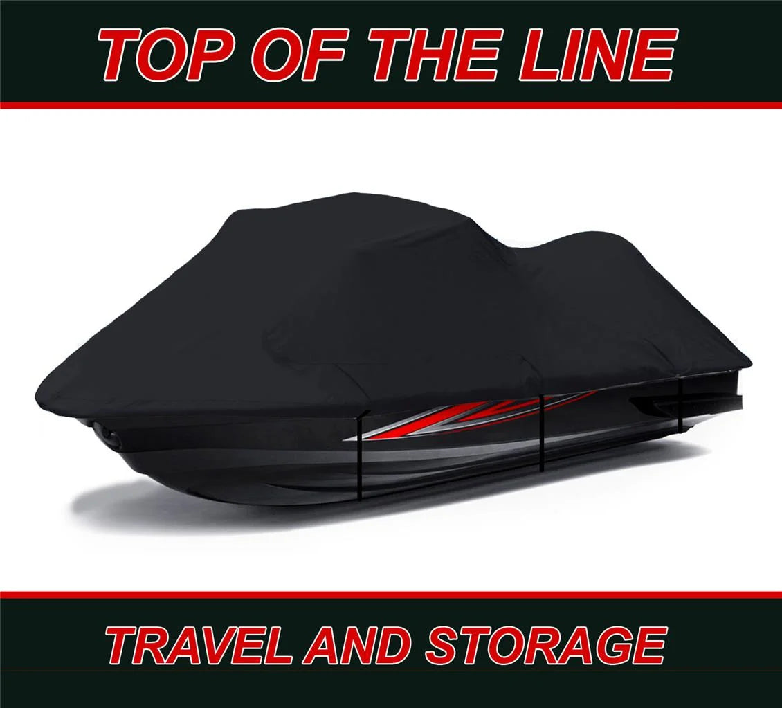 Black 600 Denier Jet Ski Cover M459
