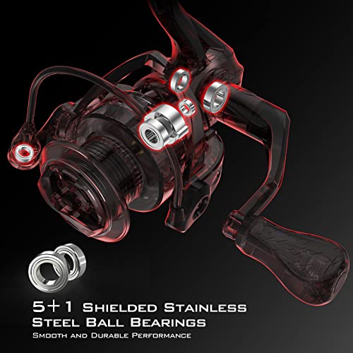 5.2:1 Gear Ratio Spinning Reel with Graphite Frame M1854