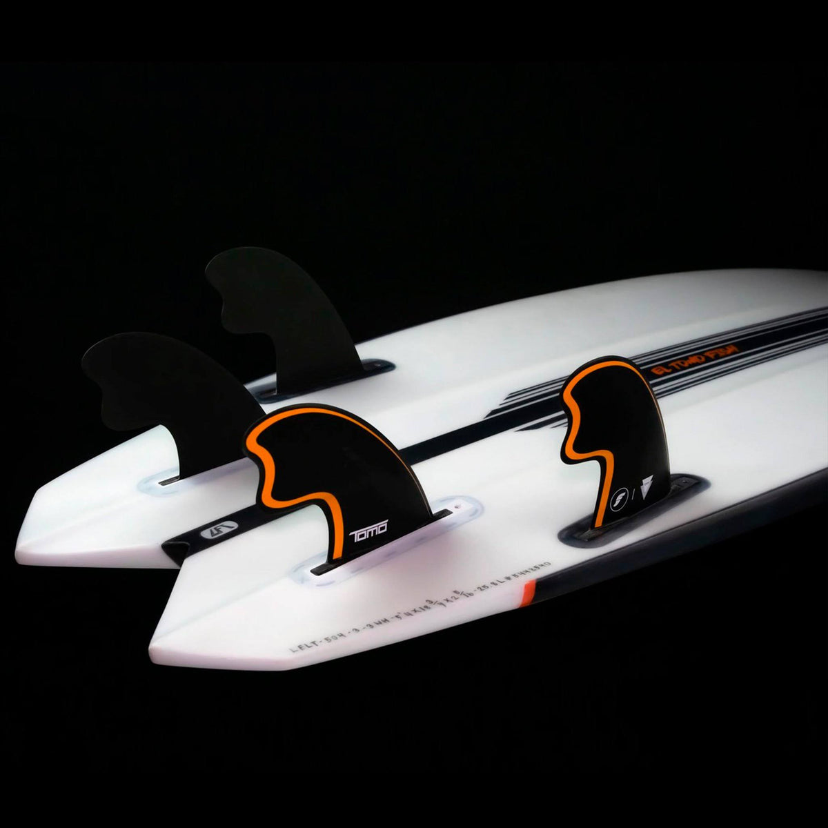 Quad Fibreglass Fins W8488