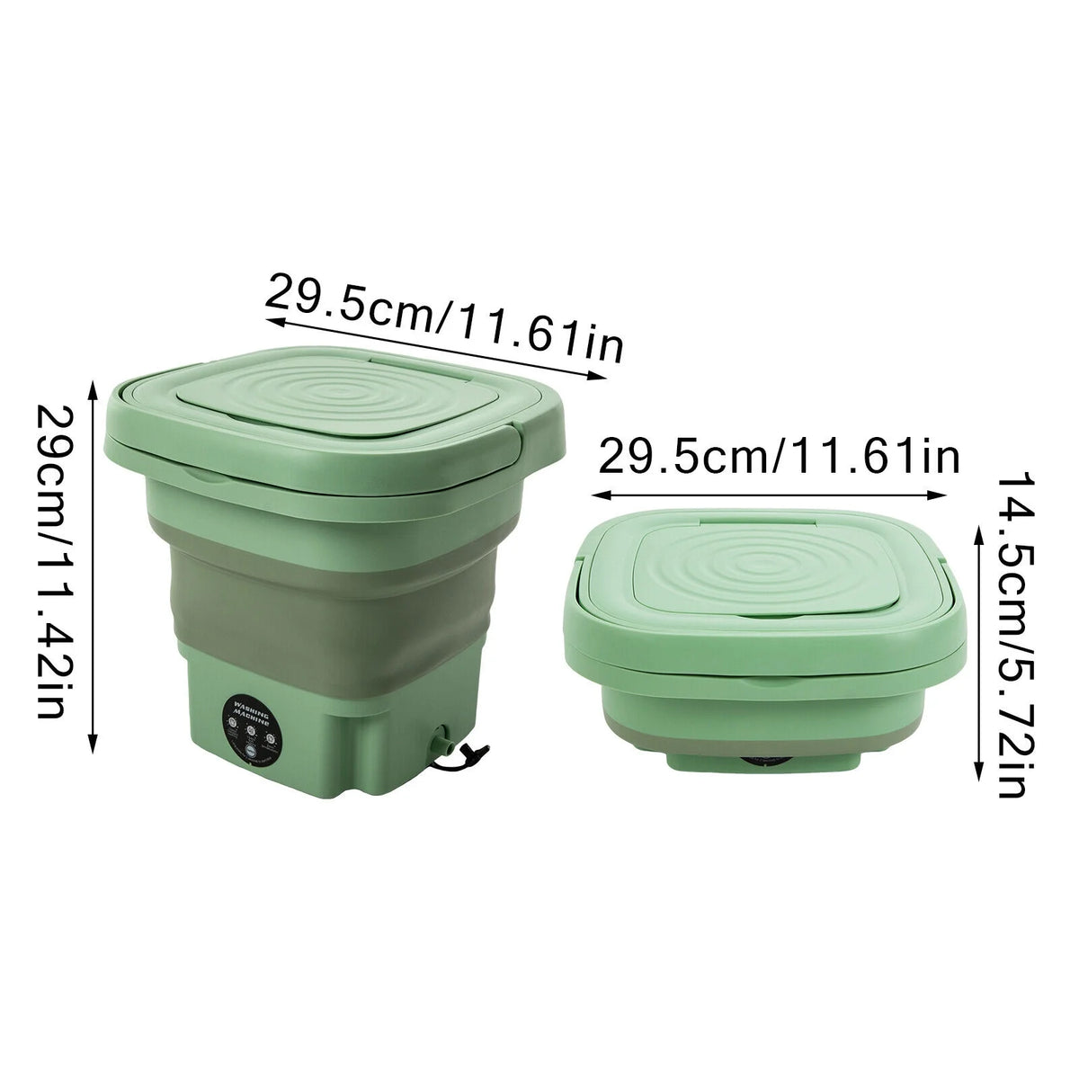 8L Foldable Mini Washing Machine Q15846