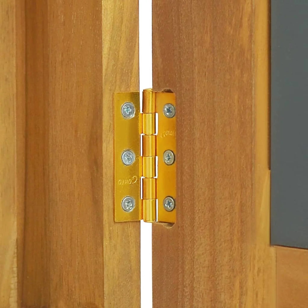 Mirror Cabinet Solid Wood Teak V757198