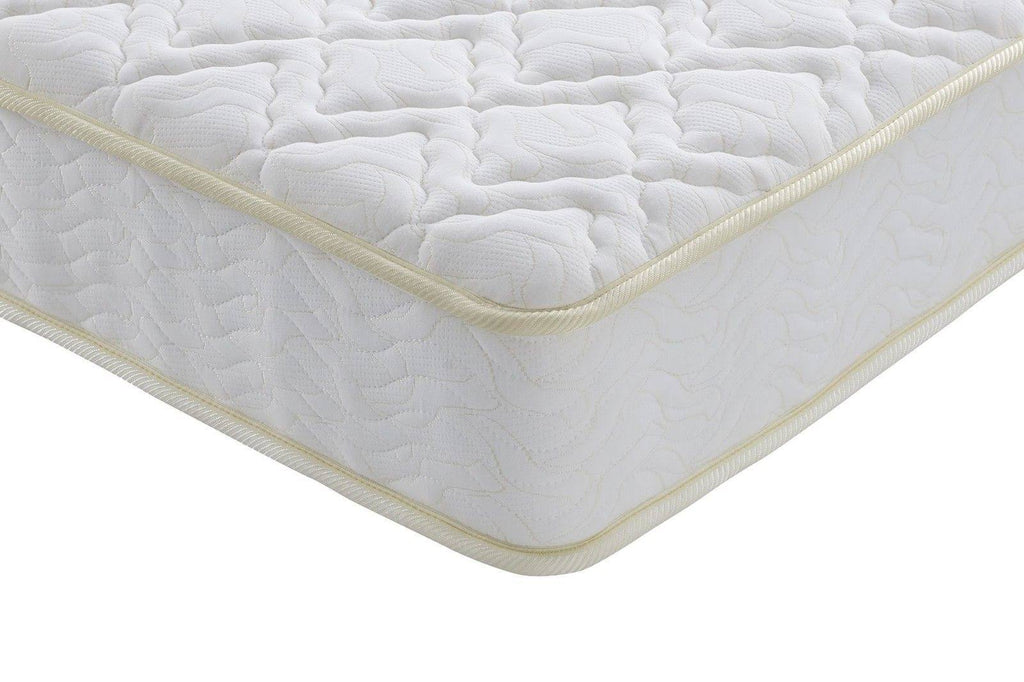 White Twin 8 inch Independently Encased Coil Mattress M64108
