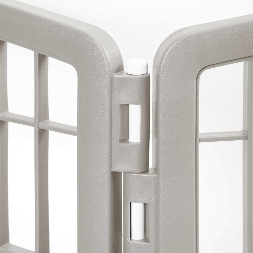 8-Panel Pet Playpen with Door C80916