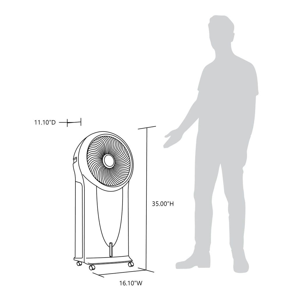 Evaporative Air Cooler and Portable Cooling Fan F82475