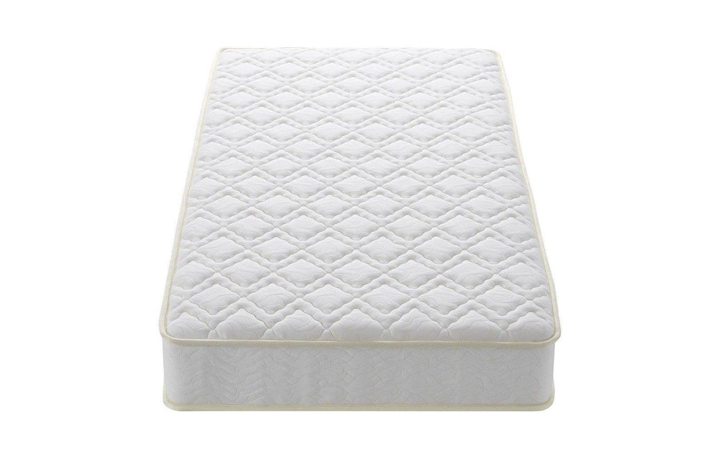 White Twin 8 inch Independently Encased Coil Mattress M64108