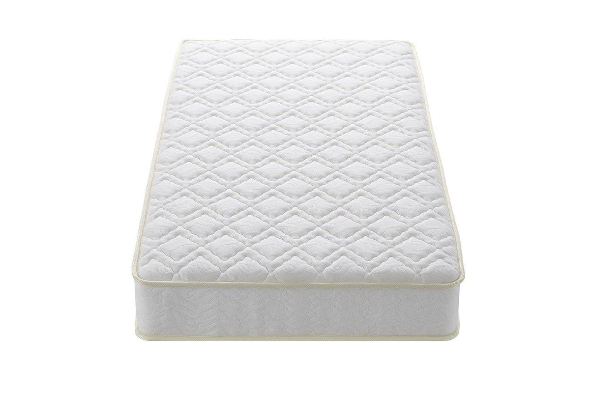 White Twin 8 inch Independently Encased Coil Mattress M64108