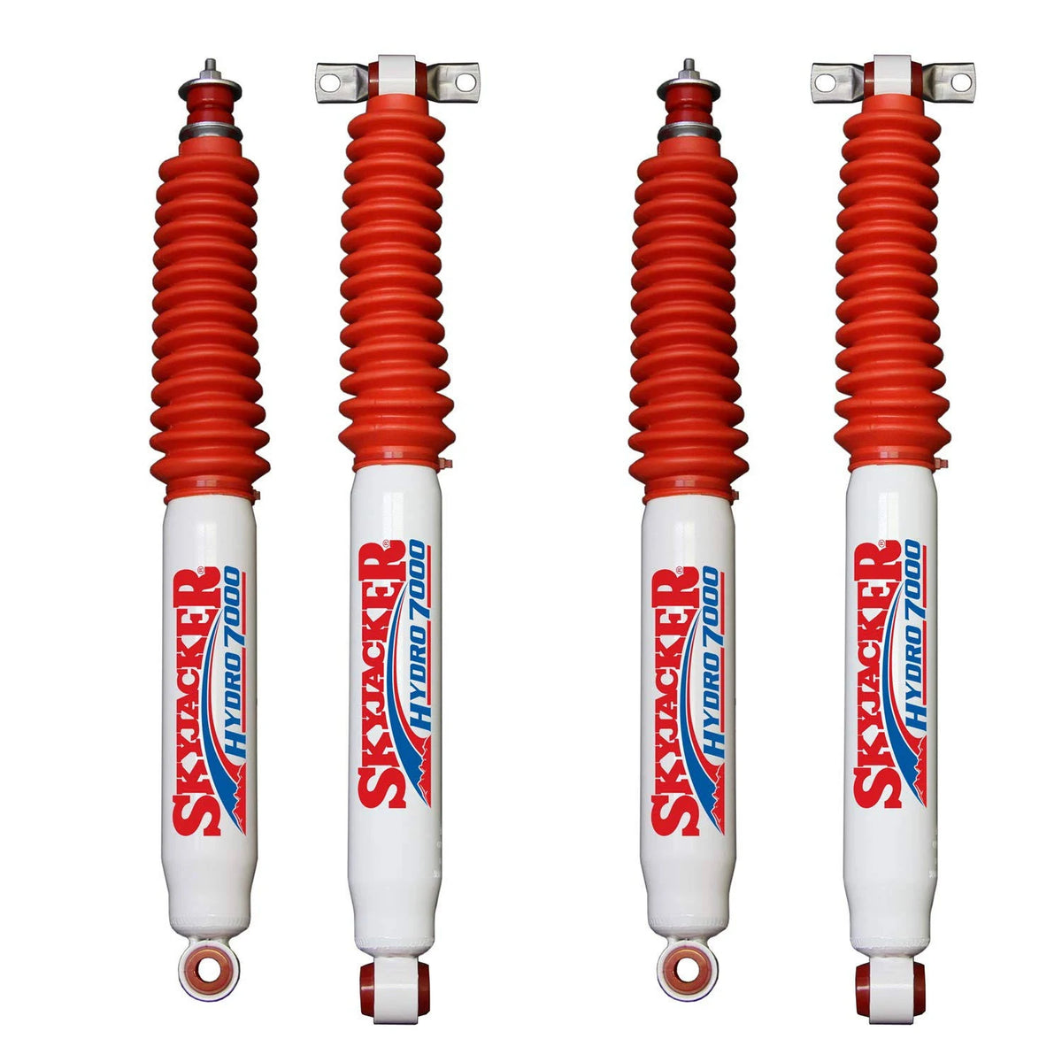 H7000 Shocks Front+Rear for Wrangler JK 4WD 1-3.5 in Lift K8006