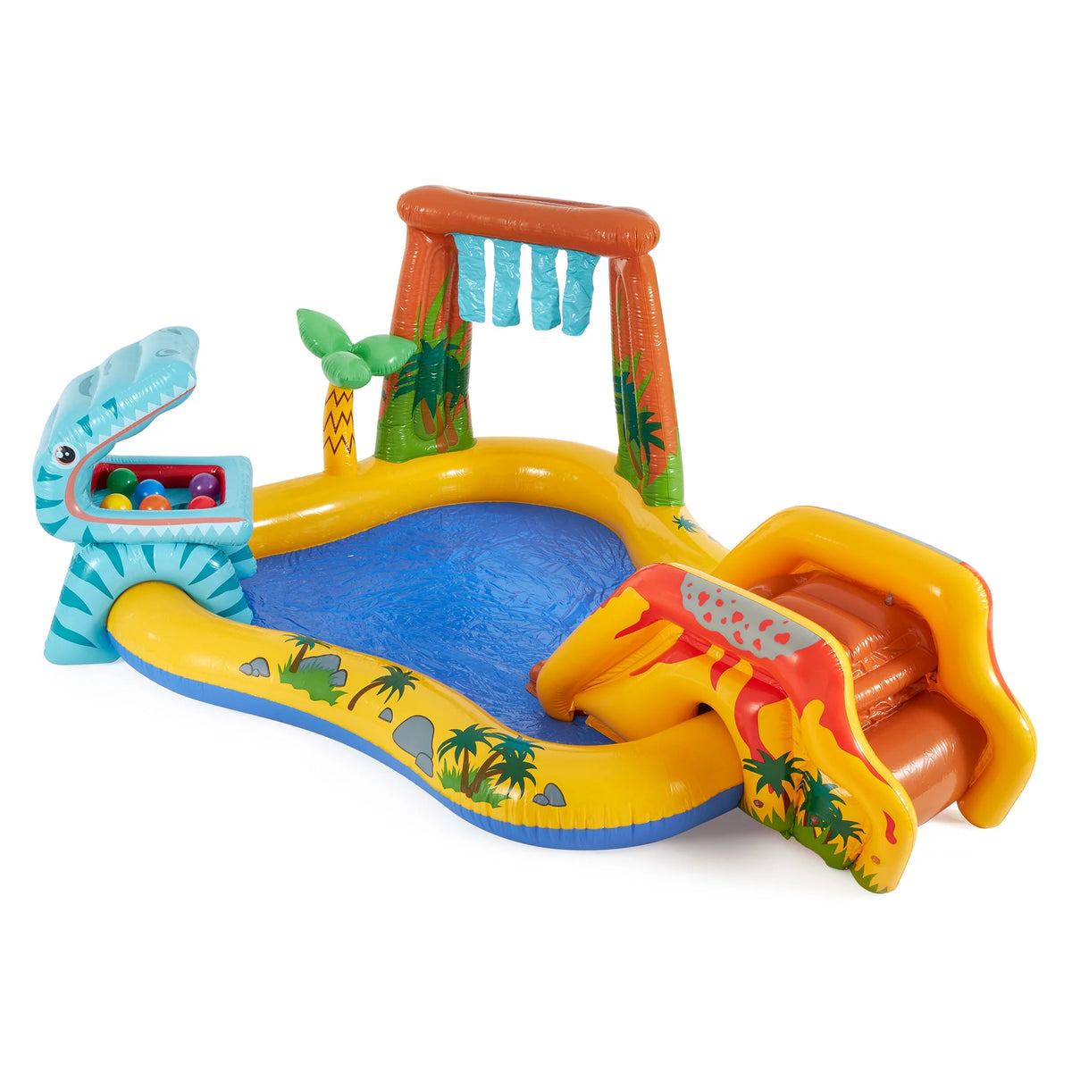 Inflatable Kids Dinosaur Play Center Pool with Slide N1684