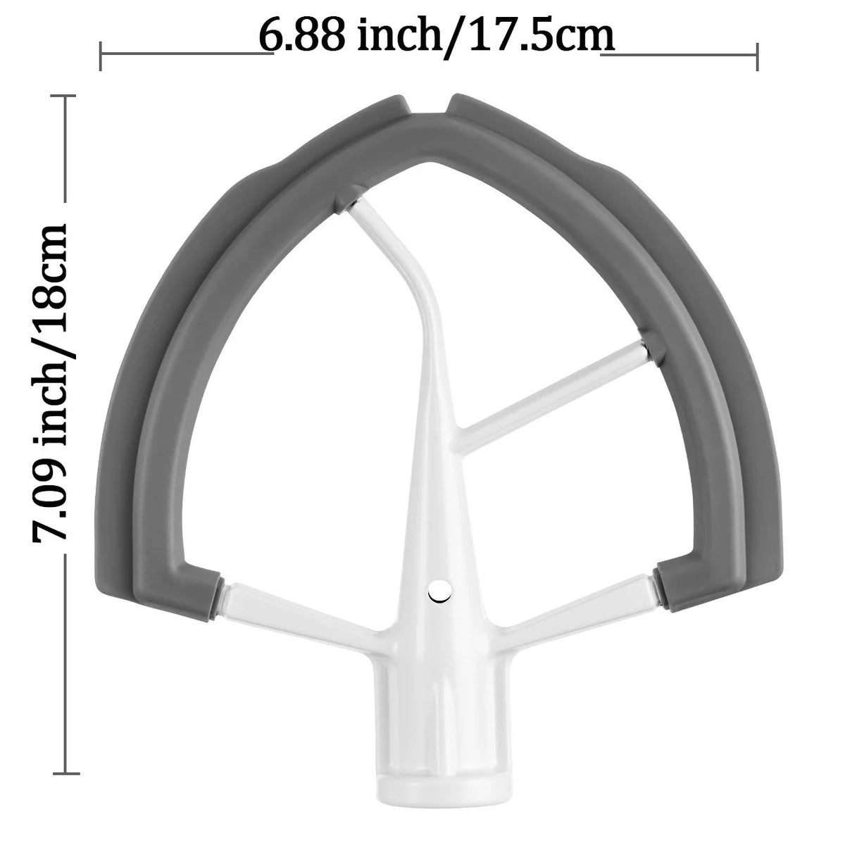 6 Quart Flat Beater Paddle with Flexible Silicone Edges R98751