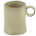 Beige Porcelain Mug with Handle V660773