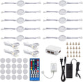 24V RGB Warm White Under Cabinet Lighting Kit, 10 Packs B4015