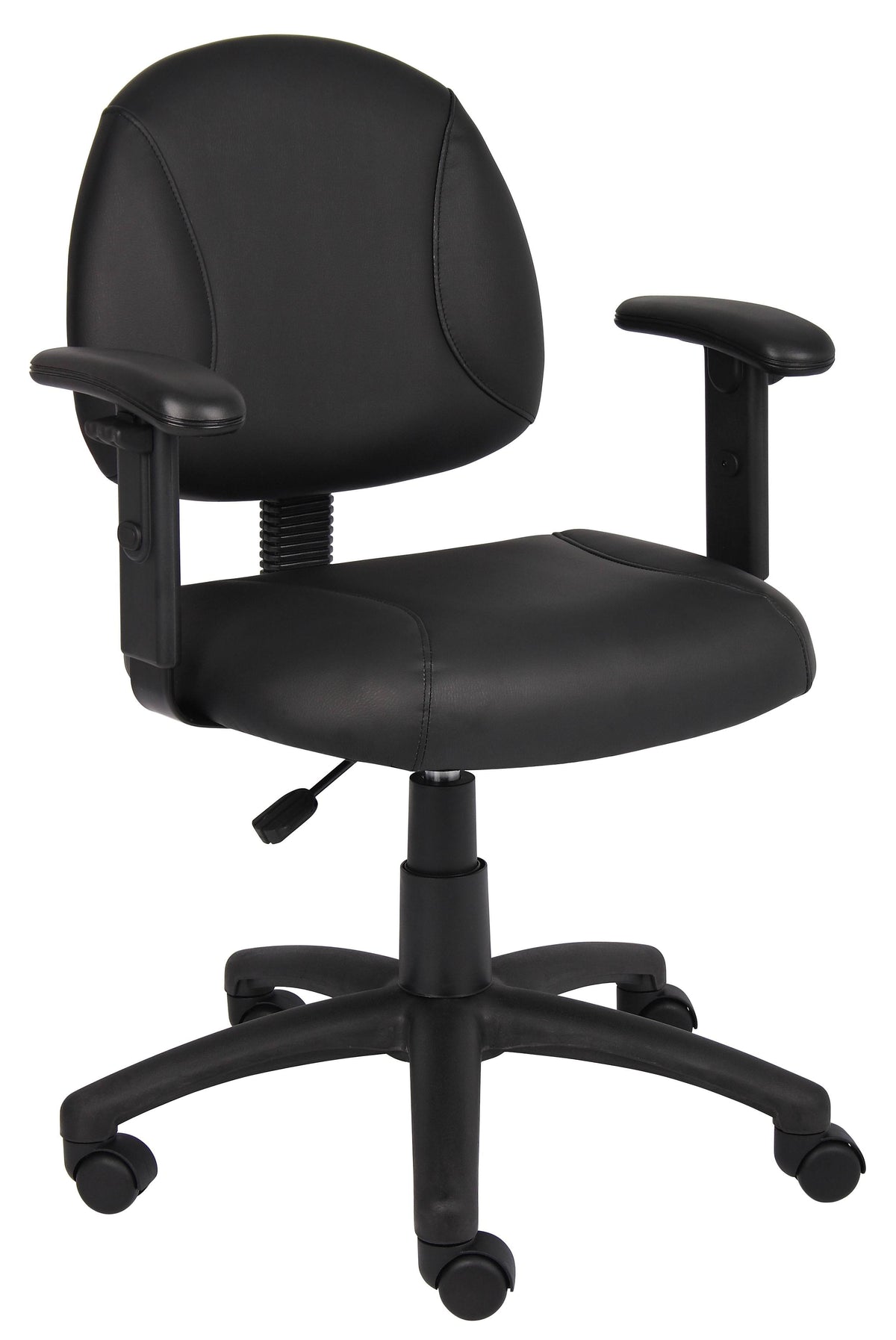Black Posture Chair with Adjustable Arms C29168