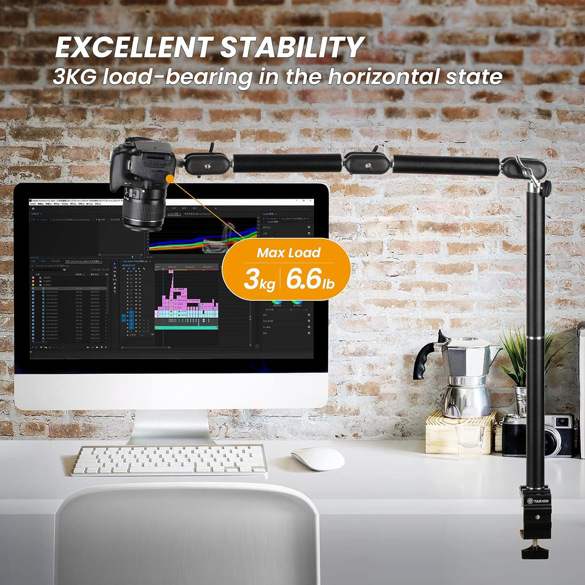 Articulated Desk Camera Mount Stand K975855
