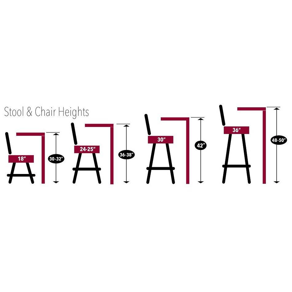 Black Wrinkle Swivel Bar Stool with Ladder T9618