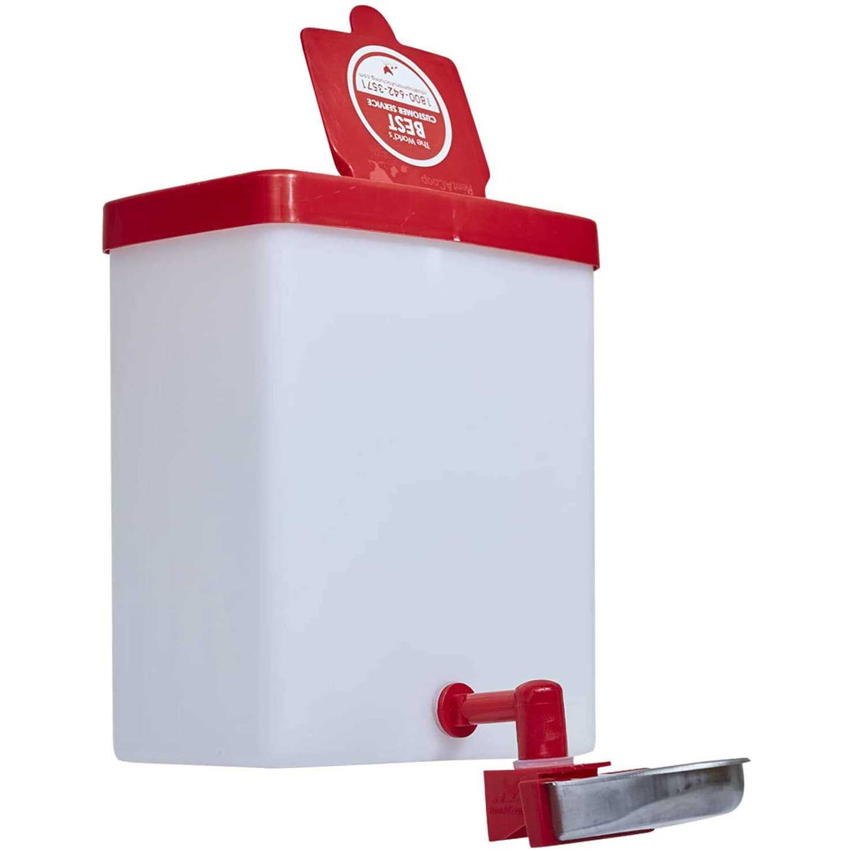 64Oz Small Animal Drinking Bottle with Metal Cup V6018