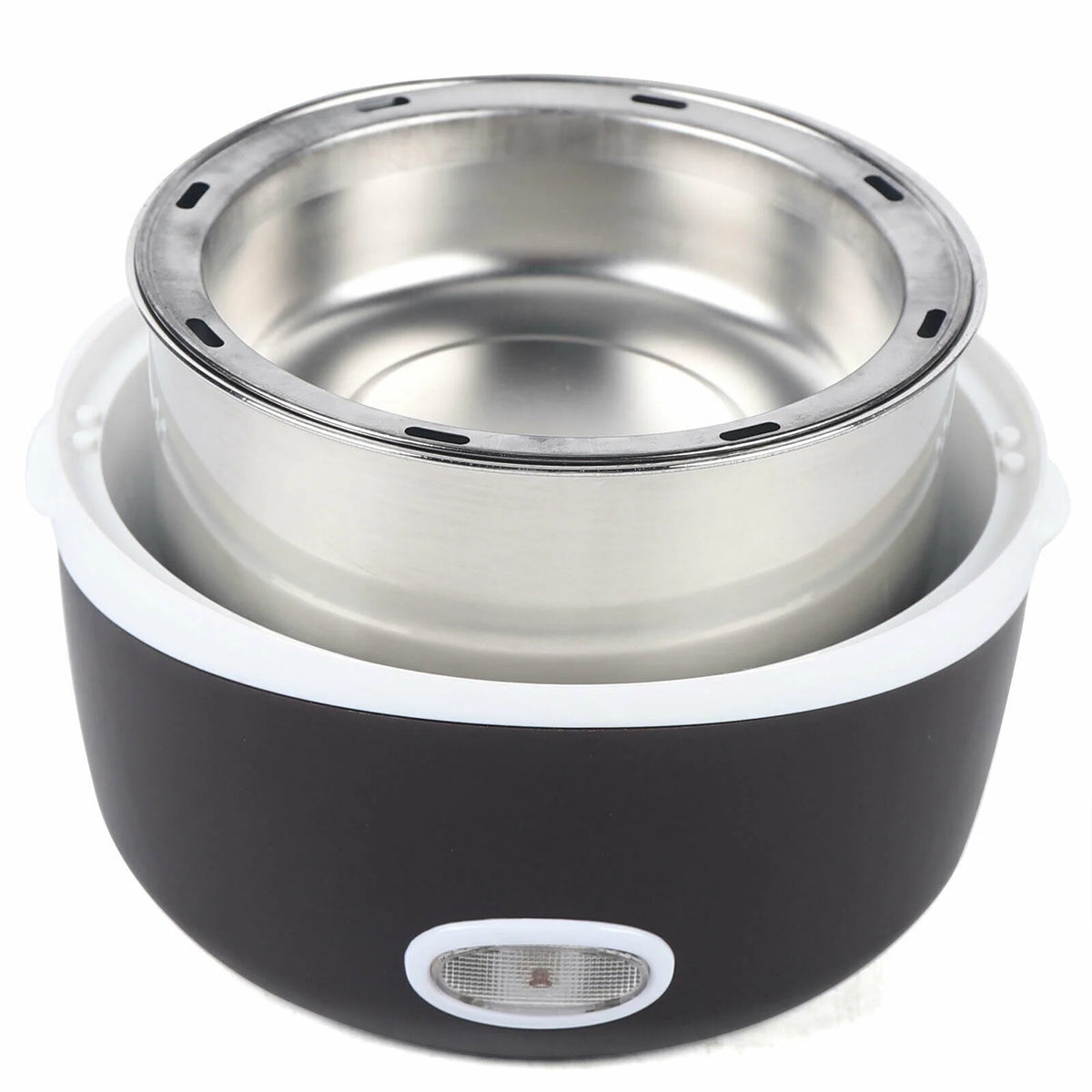 1.3L Electric Lunch Box Food Heater with 2 Stainless Steel Bowls F51594