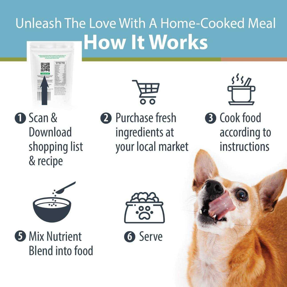 DIY Nutrient Blend For Homemade Dog Food D114999