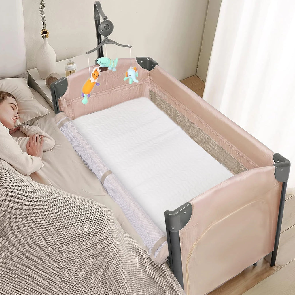 Folding Bedside Bassinet Co-Sleeper U6512