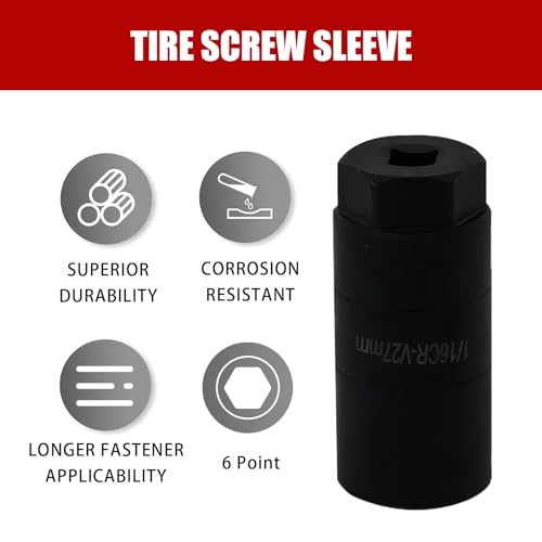 3" 3/8" Driver Deep Design Oil Pressure Sending Socket for 1" and 1 1/16" Switches (Black) Z760598