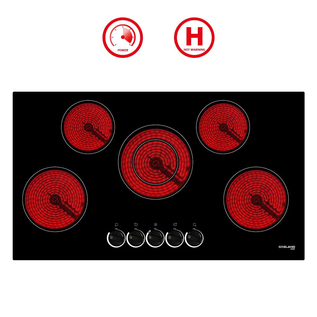 5 Burner Ceramic Electric Cooktop T502154