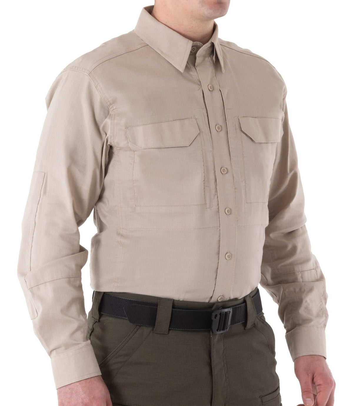 Black Long Sleeve Tactical Shirt A526