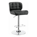 Adjustable Faux Leather Bar Stool U99319