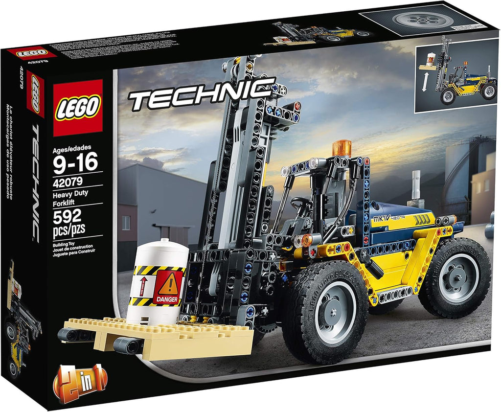 Heavy Duty Forklift Building Kit (592 Pieces) H1922