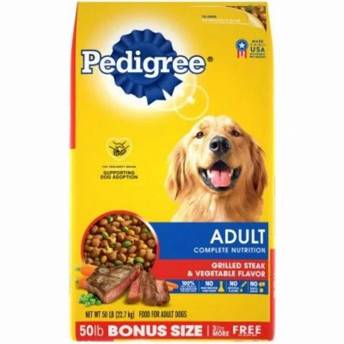44 lbs Adult Complete Nutrition Dry Dog Food V232