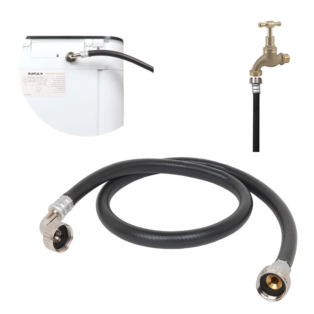 Fully Automatic 2-in-1 Washer & Dryer Machine 8 lbs. Capacity White V724652