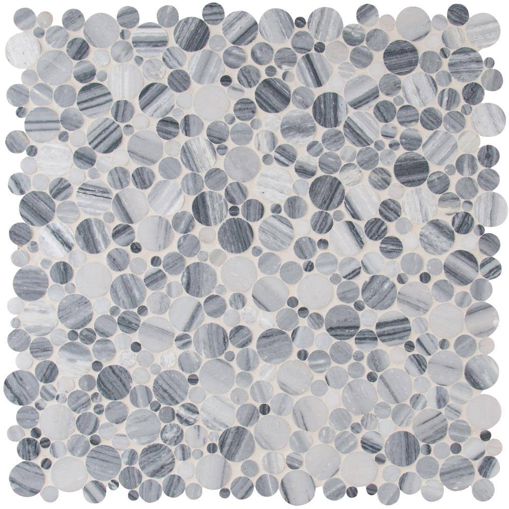 Polished Marble Mosaic Tile (10 Sq. ft. / CASE) I879