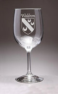 Irish Coat of Arms Wine Glasses Set of 4 F6159