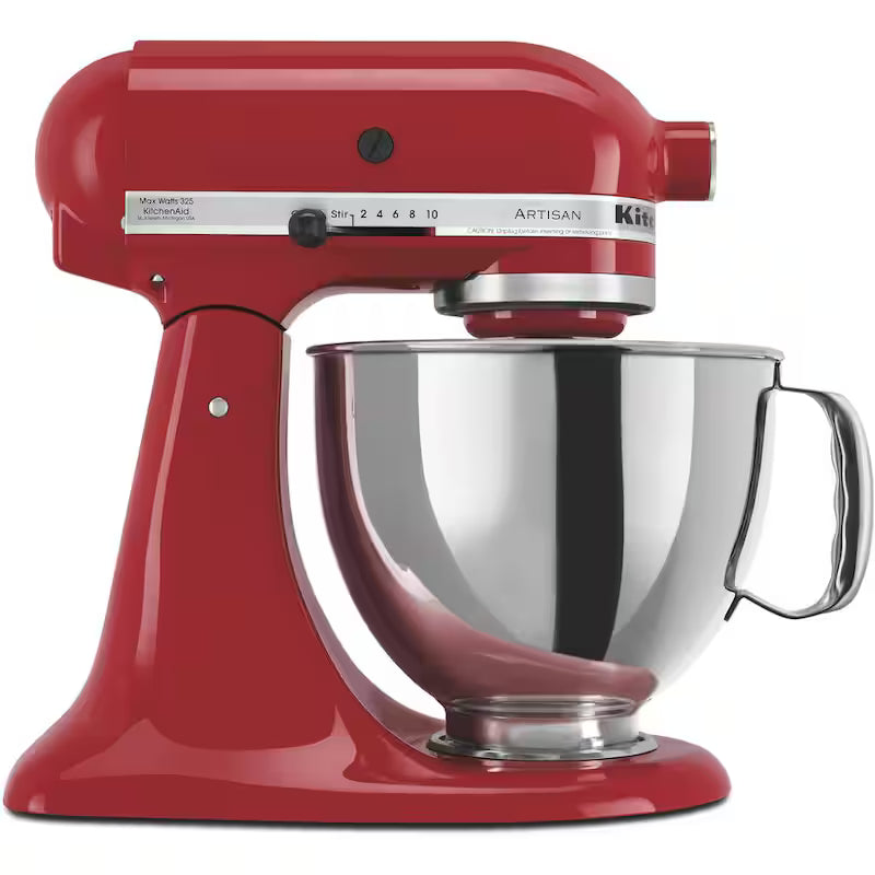 5 Qt. 10-Speed Empire Red Stand Mixer with Attachments J554968