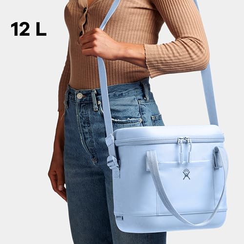 Insulated Soft Lunch Bag 12 L Capacity in Koala Gray and Black C813037