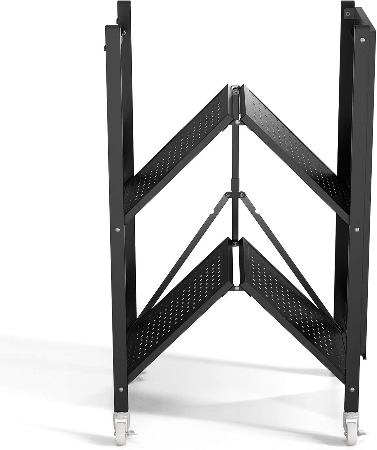3 Shelf Steel Shelving Unit with Wheels C690594