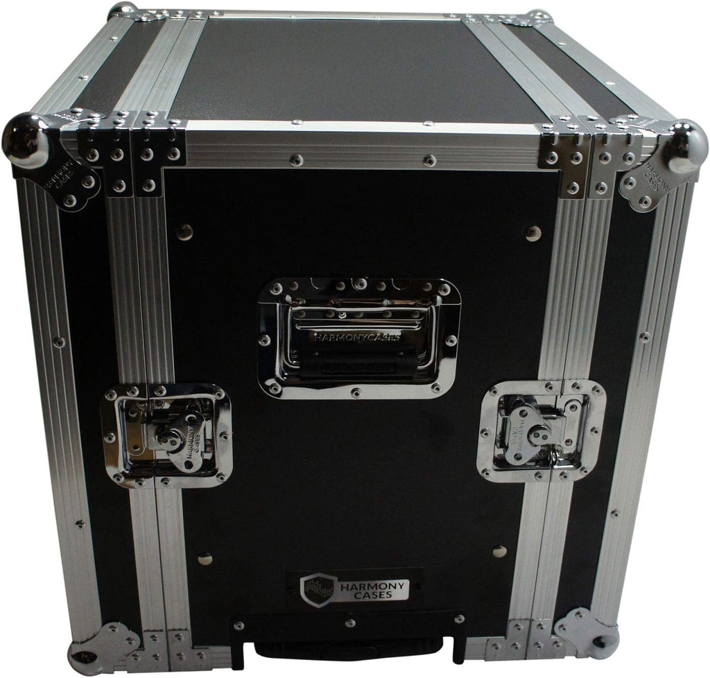 DJ Flight 10U FX Effect 16 Depth Case with Casters & Handle K84836