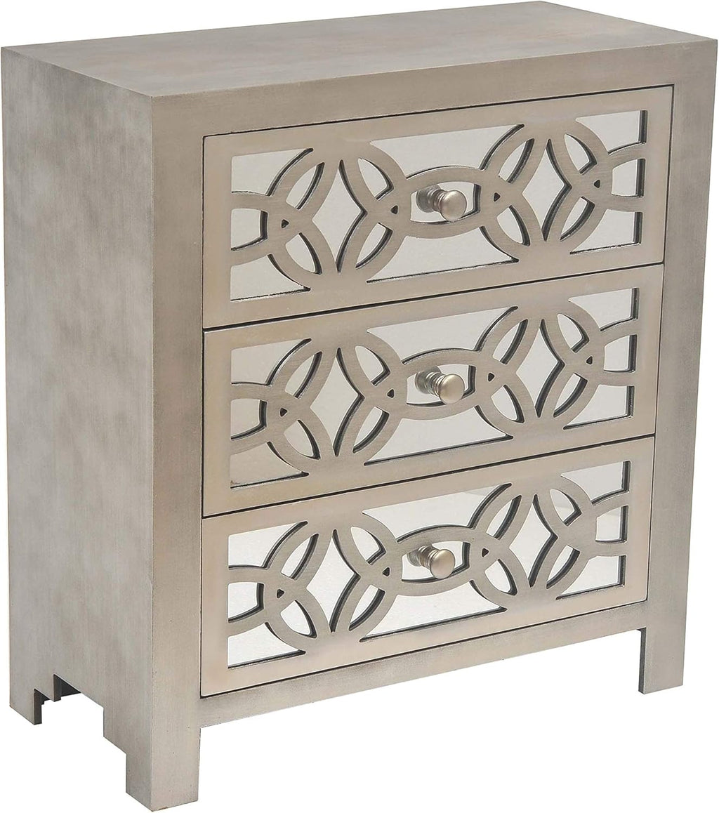 Grey 3 Drawer Chest P944536
