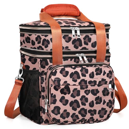 Black 20 Can Expandable Insulated Lunch Box X65194
