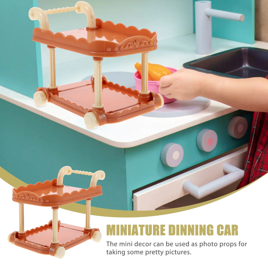 Miniature Kitchen Cart Dollies V8877