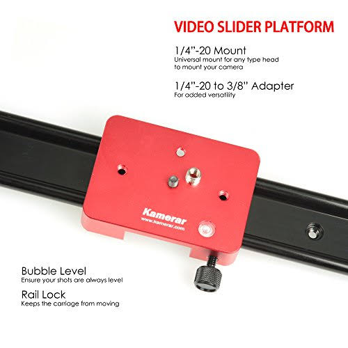 23x22 inch Video Camera Track Rail Slider Stabilization System M66802