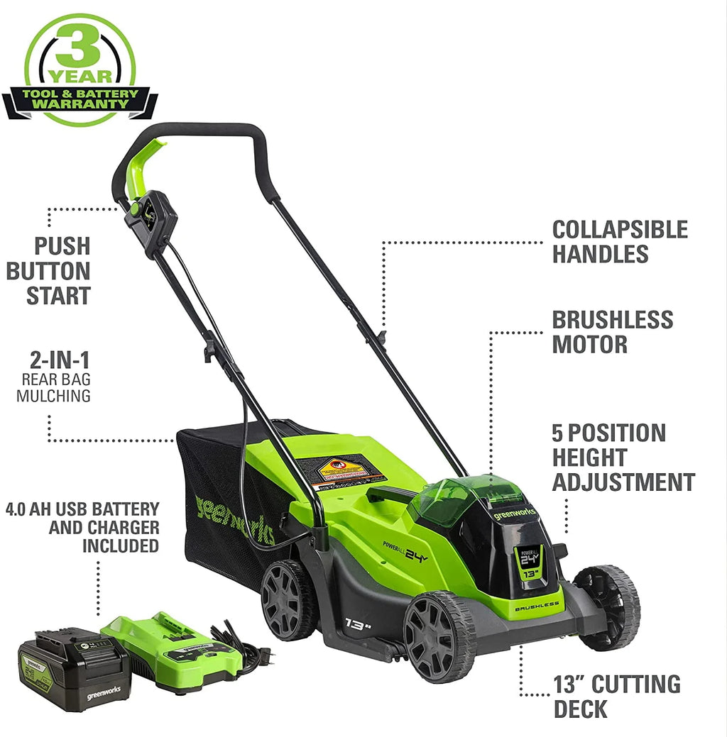 24V 13 Brushless Lawn Mower T874