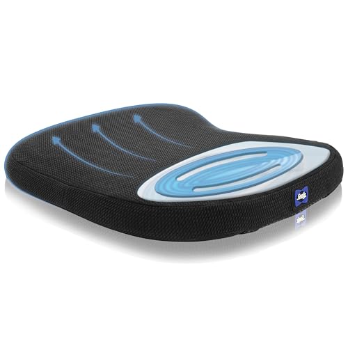 2 Pack Set Cushion with Washable Cover Breathable Mesh Memory Foam A4031