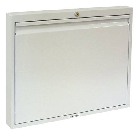 Light Gray Floating Desk E977620
