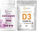 Multi Collagen Pills & Vitamin D3 5,000 IU Bundle Pack Z289
