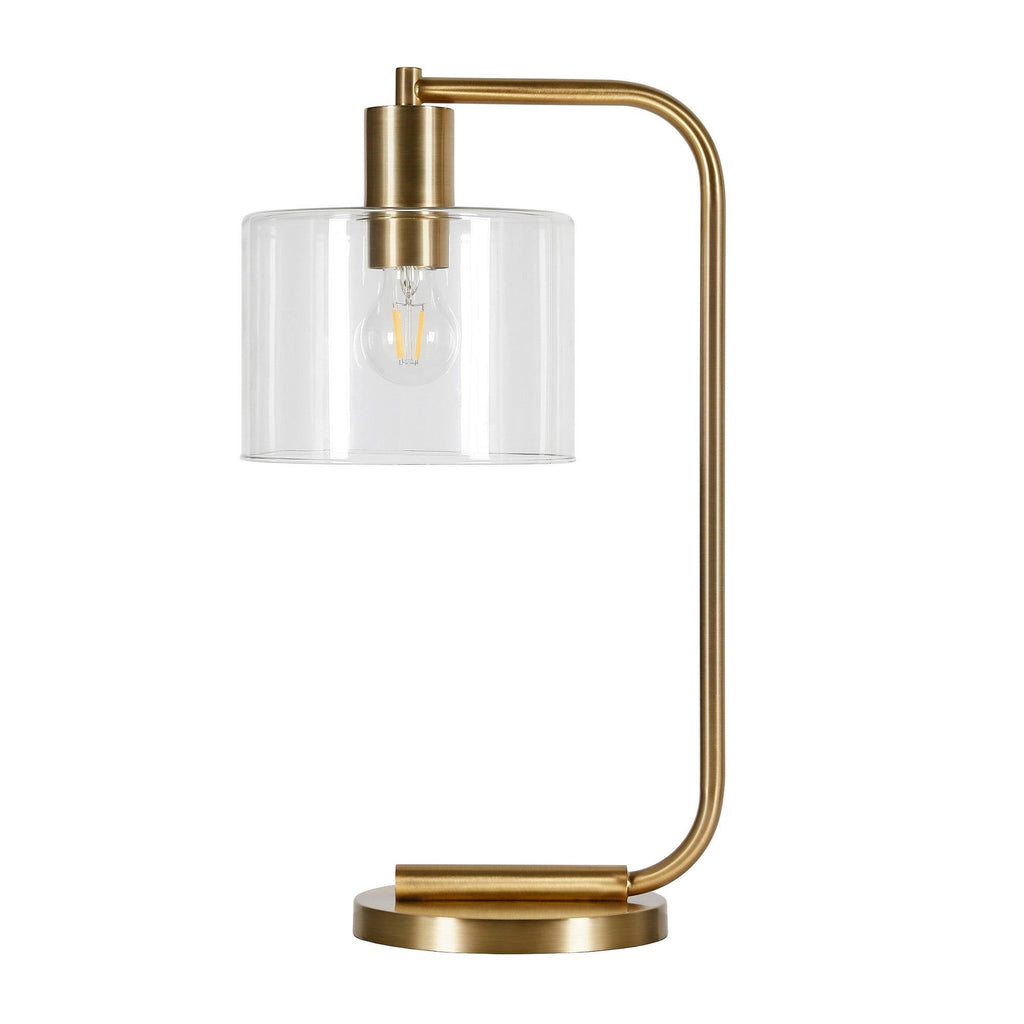 Antique Brass Table Lamp Q23144