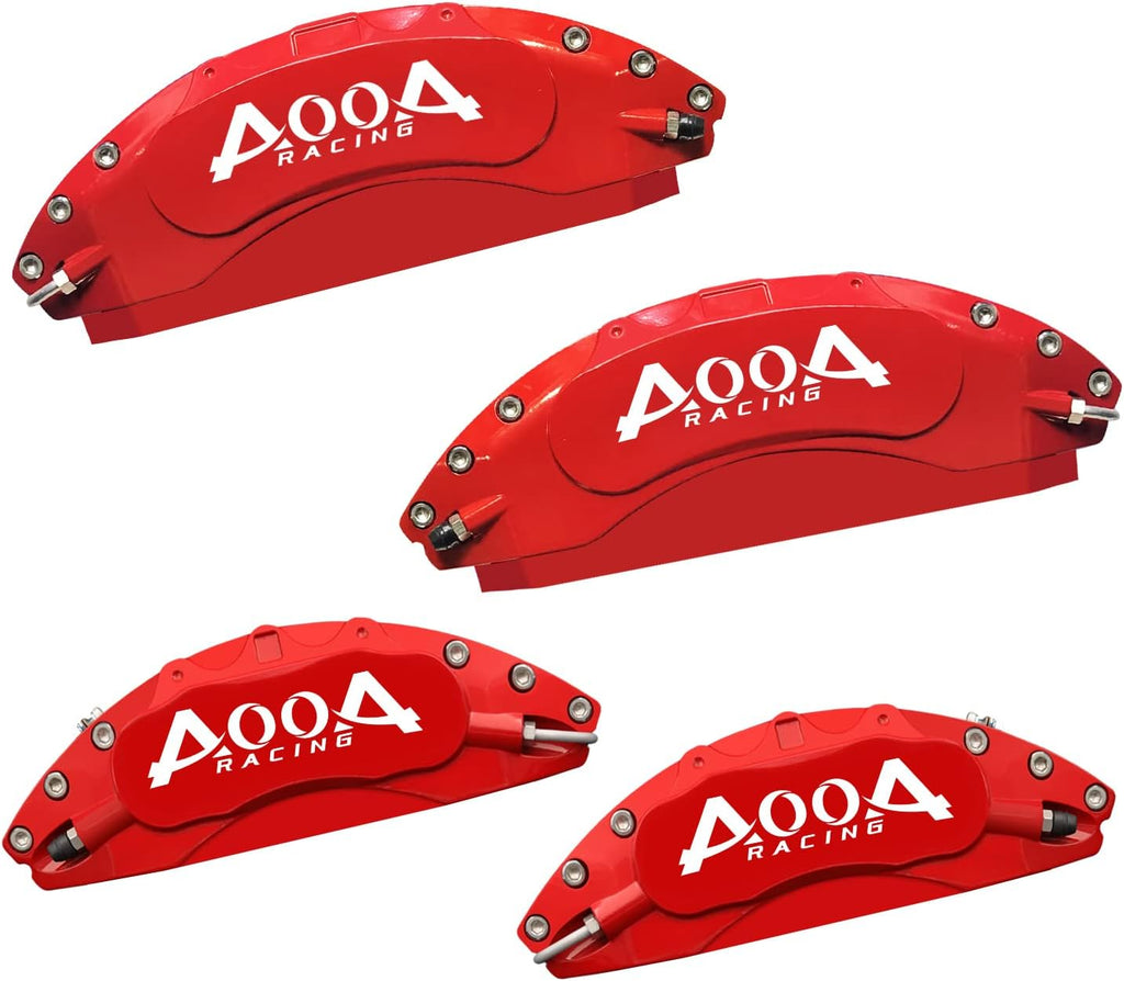 Red Powder Coated Caliper Cover Set of 4 R813161